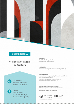 afiche de difusión de la actividad