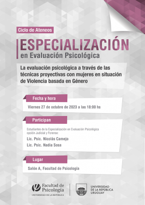 afiche de la actividad