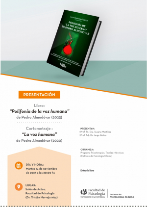 afiche de difusión de la actividad