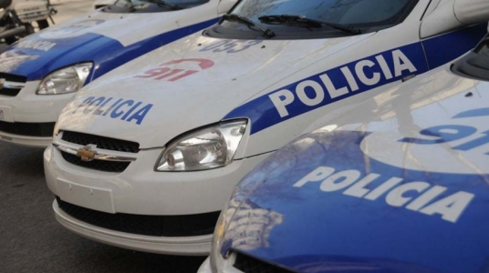 Fotografía de autos de la policía