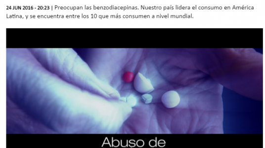 Impresión de pantalla de la nota publicada en el portal de Subrayado