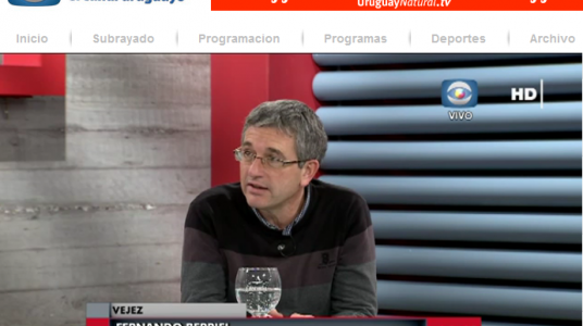 Impresión de pantalla de la nota publicada