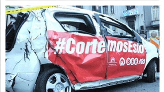 Impresión de pantalla de la nota publicada