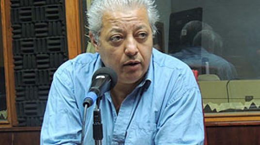 Fotografía durante la entrevista