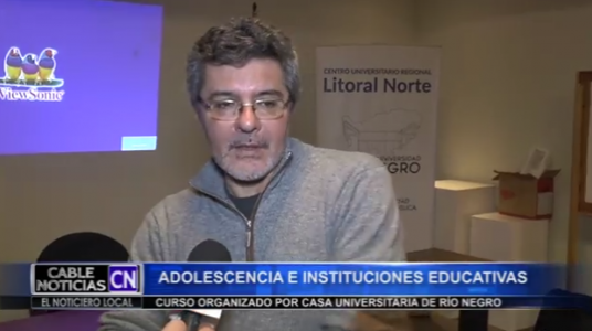 Prof. Alejandro Raggio en entrevista para Youg Tevé