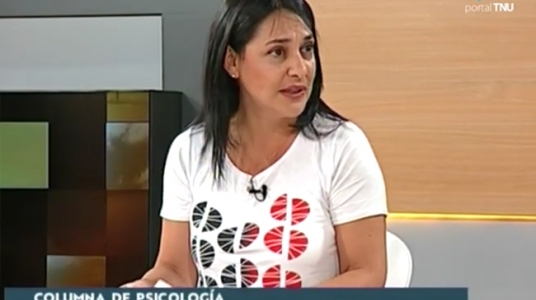 Impresión de pantalla de la entrevista