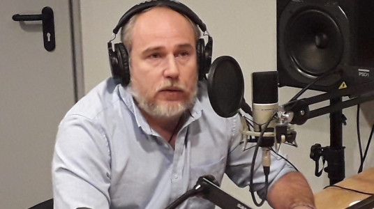 Ignacio Porras en Uni Radio. Foto: Programa Déjà Vu