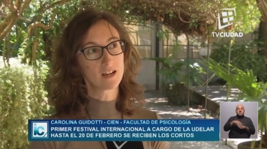 Carolina Guidotti en I Festival de Cine sobre Envejecimiento en Informe Capital:TV Ciudad.