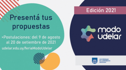 Convocatoria a presentar experiencias para la Feria Modo Udelar 2021