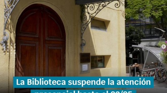 Biblioteca de Facultad de Psicología suspende atención presencial hasta el 3 de mayo