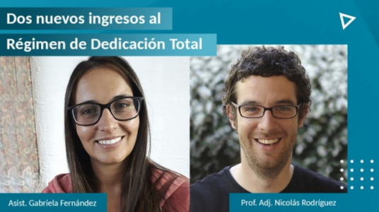 Dos nuevos ingresos al Régimen de Dedicación Total