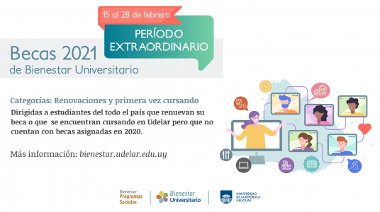 Período excepcional de solicitud de becas 2021