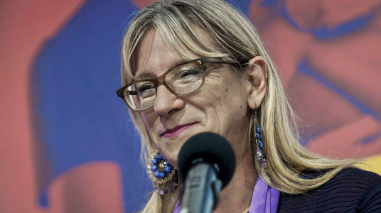 foto de Collette Spinetti (archivo, abril de 2019). Foto: Javier Calvelo, adhocFOTOS.