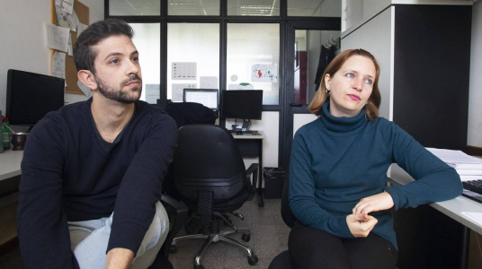 Laura Uriarte y Alejo Acuña