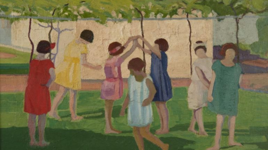 Concepciones del psicoanálisis con niños en el Uruguay 1900-1950 / Pintura: Petrona Viera (1924)