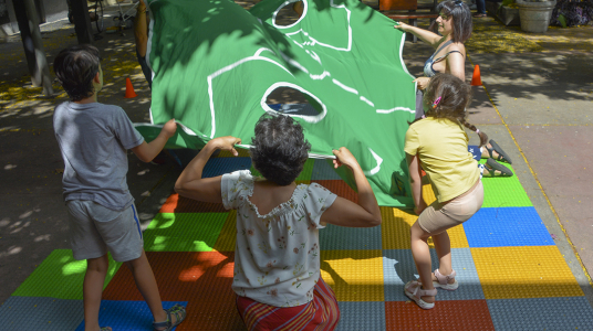 Espacio de Cuidado y Recreación se despidió por este verano