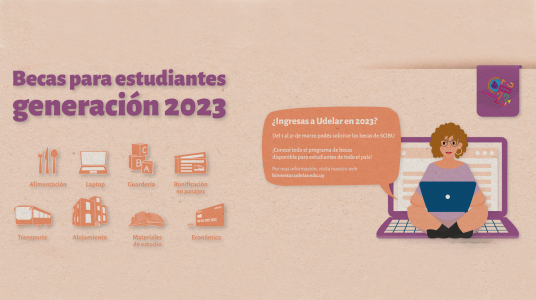 Becas del SCIBU para estudiantes de la generación 2023