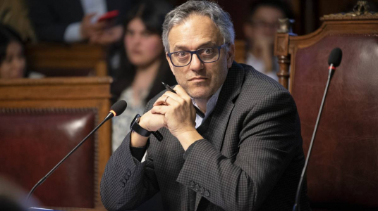 Rodrigo Arim, rector de la Universidad de la República (archivo, octubre de 2022). · Foto: Martín Varela Umpiérrez  Rodrigo Arim, rector de la Universidad de la República (archivo, octubre de 2022).  Foto: Martín Varela Umpiérrez