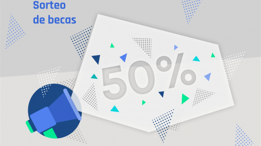 imagen de difusión del sorteo de becas