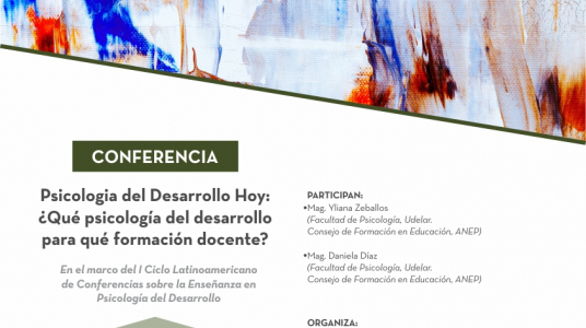 Suspensión de la Conferencia "Psicología del Desarrollo Hoy: ¿Qué psicología del desarrollo para qué formación docente?"