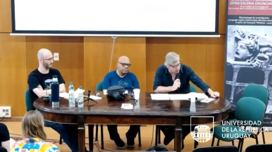 Mesa redonda “Análisis del discurso, psicoanálisis y sujeto"