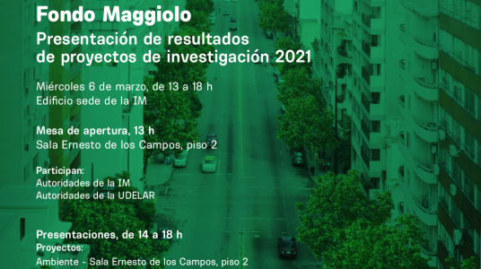 Fondo Maggiolo. Presentación de resultados de proyectos de investigación 2021