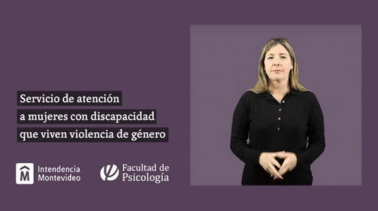 Servicio de atención a mujeres con discapacidad que que viven violencia de género