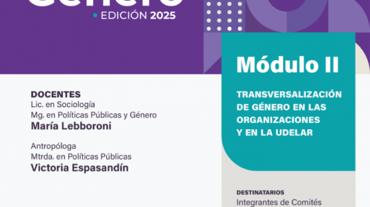 Curso modular CAEG: Módulo II -Transversalización de Género en las organizaciones y en la Udelar