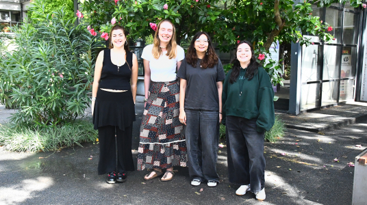 Facultad de Psicología abrió sus puertas a estudiantes extranjeras como parte del programa de Movilidad
