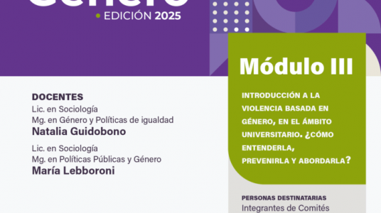 afiche de difusión de la actividad