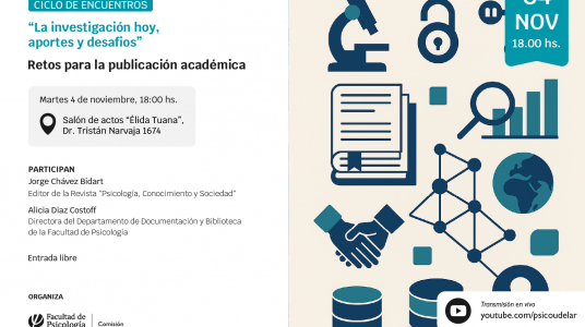 afiche de difusión de la actividad