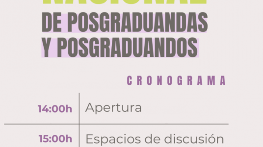 Difusión del tercer encuentro nacional de Posgraduandos y Posgraduandas