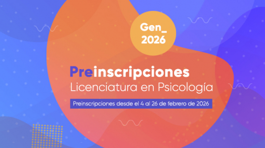 Preinscripciones 2026 a la Licenciatura en Psicología
