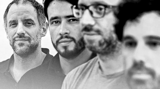 Ignacio Carrera, Frank Lozano, Ismael Apud y Juan Scuro.  Foto: Agustín Paullier