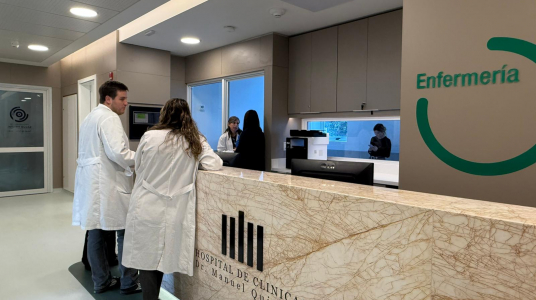 Sala de internación en Salud Mental en el Hospital de Clínicas