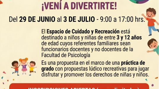 afiche de difusion de la actividad