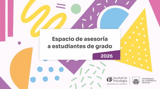 imagen de difusión del espacio de asesoría a estudiantes de grado