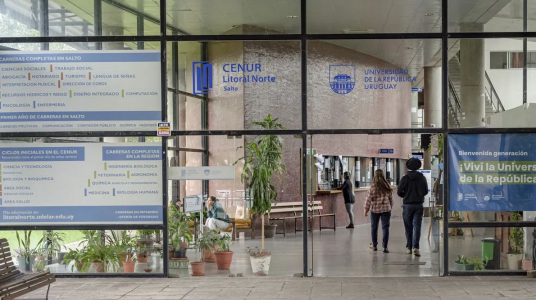 Centro Regional Universitario Litoral Norte, en Salto (archivo, marzo de 2026).  Foto: Ariel Volpi