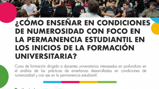 Afiche de difusión del curso