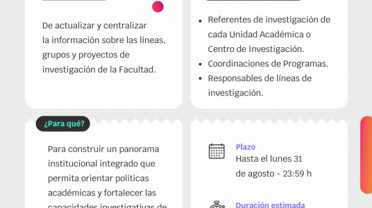 Imagen de difusión de la convocatoria