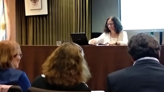 Prof. Adj. Lourdes Salvo, Doctora en Psicología por la Universidad del Salvador (Argentina)