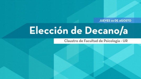 Imagen de difusión de la sesión del Claustro - 22/08/2019