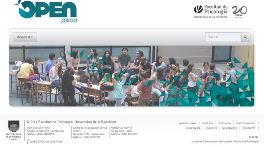 Impresión de pantalla del sitio web