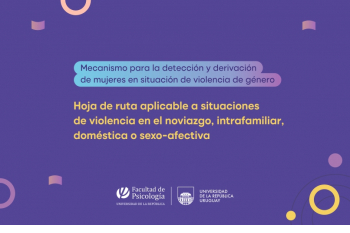 imagen de difusión del Mecanismo para la detección y derivación de mujeres en situación de violencia de género