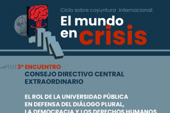 afiche de difusión del evento
