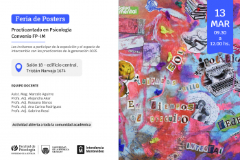 afiche de difusión de la Feria de Posters