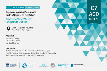 afiche de difusión de la actividad