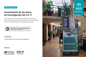 afiche de la actividad