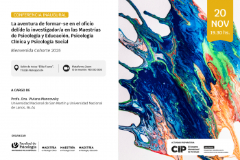 afiche de difusión de la actividad