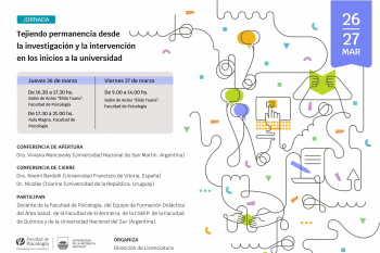 afiche de difusión del evento